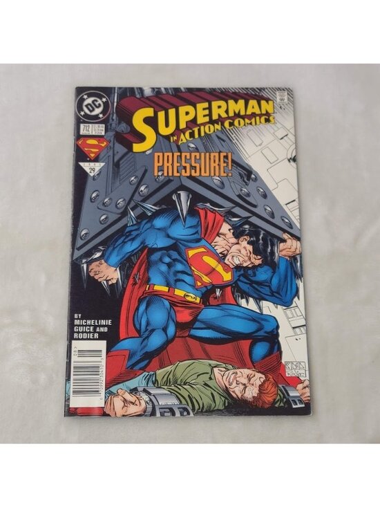 Action Comics 712 DC Comics 1995 Newsstand FN 6.0 Superman - Picture 9 of 12